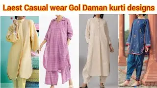 Most Trendy Gol Daman Kurti Designs 2023/Casual Dress Designs/New Dress Designs
