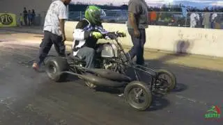 Insane 2 Stroke Drag 4 Wheeler