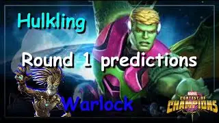MCOC Hulkling arena predictions | MCOC Warlock arena predictions | Round 1