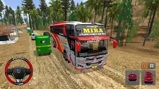 JetBus Mod Bussid | Indian Traffic Off-road Driving Gameplay 😱 | Bus Simulator Indonesia (BUSSID)
