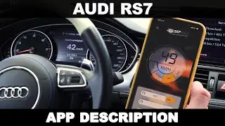 Mileage stopper | Tachofilter | APP Description - Audi RS7