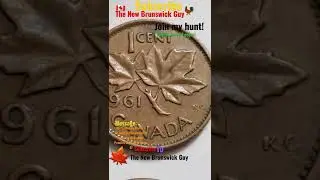 1961 🇨🇦 1 Cent/Penny Coin, Save the oldies!
