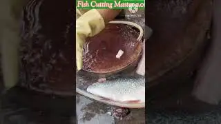 Fish Cutting l Big Silver Carp Fish  Quick Cutting l #fishcuting #shorts #silver
