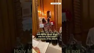 THE HOLY MYRON IN SYRIAN APOSTOLIC CHURCHES ⛪