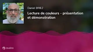 Lecture de couleurs - pr&eacute;sentation et d&eacute;monstration