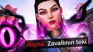 Reyna ile 5 yerleştirme maçı (hard game) #valorant