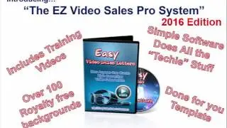 Easy Video Sales Letters