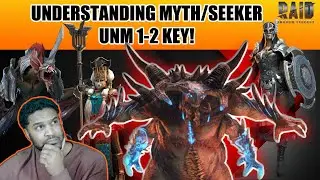 UNDERSTANDING MYTH SEEKER AND CHAMPS TO USE FOR 1-2 KEY UNM FULL AUTO! Raid: Shadow Legends