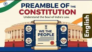Preamble of the Constitution | Constitutional Law - I | English