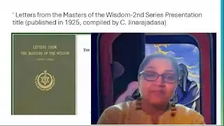 Letters from the Masters of the Wisdom (Part-2) &mdash; Sis: Vimal balchander