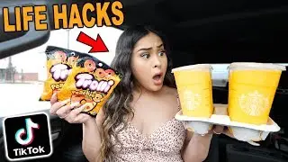 We Tested Viral TikTok FAST FOOD HACKS...*OMG!*