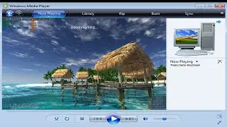 Unigine Tropics Demo Benchmark - Core 2 Quad Q6600 & ATI Radeon HD 4870.mp4