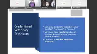 Mandatory Veterinary Technician Licensure Informational Session