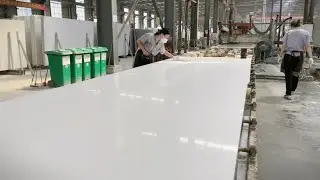 China Quartz Stone Factory Production Scene - Horizon