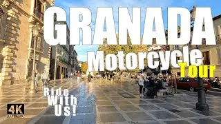Motorcycle Touring To Granada! Adventures In Sierra Nevada | See The Alhambra Palace