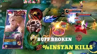 LANCELOT+GUARDIAN HELMET BUFFED 💯% BROKEN PARAH -MOBILE LEGENDS 