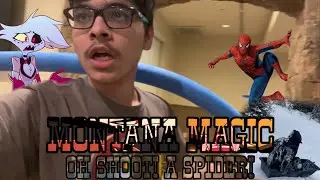 CRASHING OUT OVER A SPIDER!!! Montana Vlog episode 3.