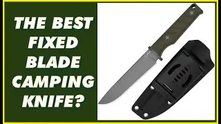 IS THIS THE PERFECT CAMPING KNIFE? Kizer Camp Fixed Blade Knife with Sheath Drop Blade Camping Knife