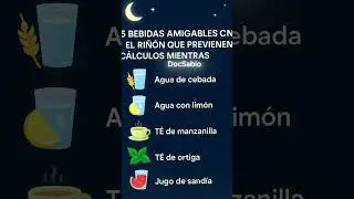 5 Bebidas Nocturnas que Previenen C&aacute;lculos Renales | Salud Senior  #saludsenior #remediosnaturales