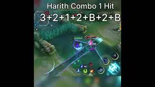 ✅Harith = Time Traveler Beast! ⚡ Insane Dash Combo to Outplay Everyone | MLBB Shorts #mlbbshorts