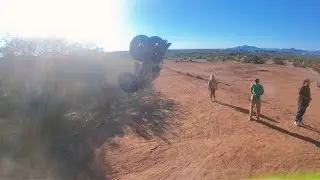 Rc bashing at Thunderbird and at the Waterhole