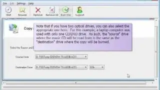 Cheetah DVD Burner Tutorial - How to Copy a Music CD