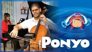 J. Hisaishi - Ponyo on the Cliff by the Sea - Cello & Piano