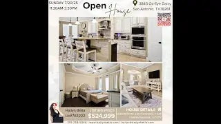 3843 Ox Eye Daisy Open House Movie