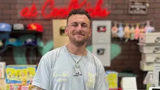 Johnny Manziel Goes Sneaker Shopping! (Talks New Drake Album, College Football & More!)