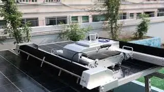 Solar Photovoltaic Clean AI Robot/Solar cleaner/Solar clean equipment/Carport/SolarEPC O&M Kwunphi