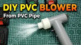 [DIY] Homemade Making 20,000 RPM Handheld Fan Using PVC Pipe | NVDTECH102