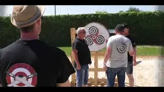 Championnat de France de Lancer de Haches et Couteaux à Vitré 2018