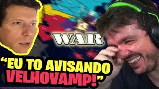 🤣GAULES AVISOU O VELHOVAMP DA MAQUINA DE GUERRA GAULESA NO WAR, VELHOVAMP N&Atilde;O SE INTIMIDOU!