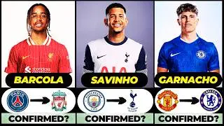 🚨 ALL LATEST CONFIRMED TRANSFER SUMMER AND RUMOURS 2025, 🔥 McGinn, Barcola, Garnacho✅️