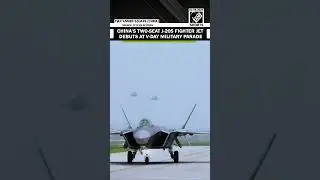 Двухместный китайский истребитель J-20S дебютировал на военном параде в День Победы