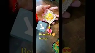 Beautiful 😍 unique latkan design latest #tailoring #diy #simplelatkan #craft #mtailor #art
