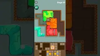 Cute Cat 😻 Puzzle 🧩 Game Video 😂 #shorts #blockpuzzlecats #sprunki #viral