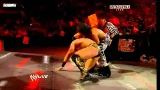 The Miz vs John Morrison - WWE Championship - Falls Count Anywhere Match pt1