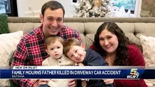 Family mourns father killed after car falls on top of him while changing tire
