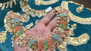 Jadau Jewellery Manufacturer| Hyderabadi Jadau Jewellery Wholesale Market in Delhi|