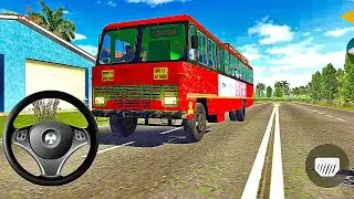 Old🚍💥 Tata Red Bus Drive - I🤯🤩ndian Bus Simulator 2025 | 🤯🚘Realistic VillageRoads