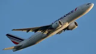 Majestic Air France 777-200(ER) Takeoff | MSP