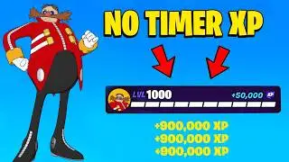 NEW *AFK* No TIMER XP MAP TO LEVEL UP FAST on Fortnite Chapter 7 Season 4 (110,000 XP!)