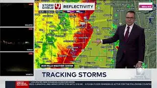 Oklahoma Storms: High Winds, Blinding Rain Near Davis, Okla.