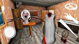Granny Game Horror Escape Gameplay | Playing As Head Less Granny Mod #granny 