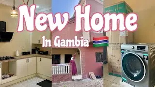 New Home || In Gambia || empty house tour, renovation, shopping and more… II Koyo