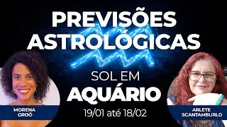 SOL EM AQU&Aacute;RIO | As influ&ecirc;ncias Astrol&oacute;gicas e leitura de Tar&ocirc; para os aquarianos!
