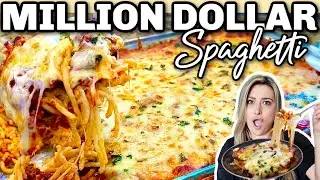 DONT WAIT to try this AMAZING recipe! | How to make MILLION DOLLAR Spaghetti | Cook Clean And Repeat
