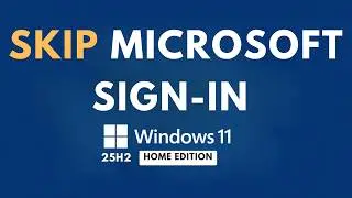 Последний официальный способ обойти учетную запись Microsoft (Windows 11 25H2) | Домашние издания