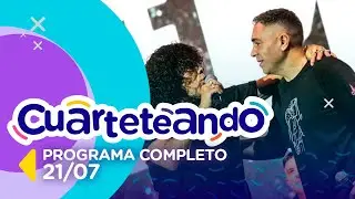 Feat Especial D&iacute;a del Amigo - Cena solidaria de LA BARRA / Cuarteteando programa completo 21/07/24
